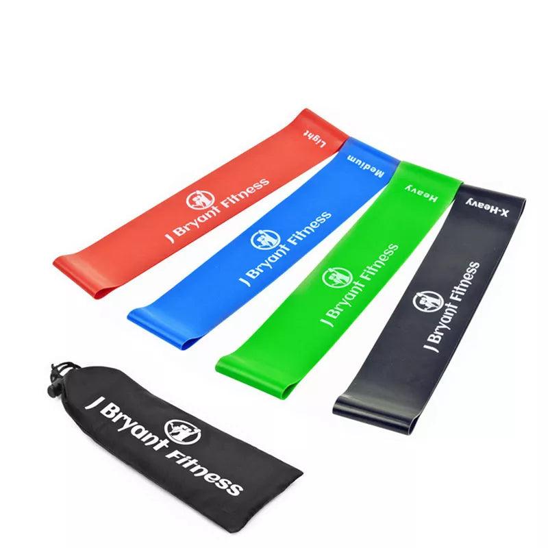 Resistance Band Set Latex Gym Strength Training Rubber Loops with Instruction Guide Thick Elastic Bands Yoga Gym Fitness Workout