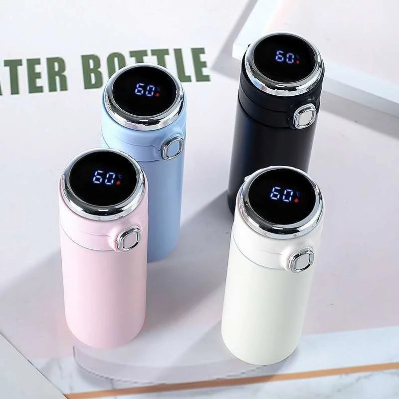 420ML Smart Digital Thermos Cup Keep Cold and Heat Thermal Water Bottle Temperature Display Preservation Leak-proof Vacuum Flask