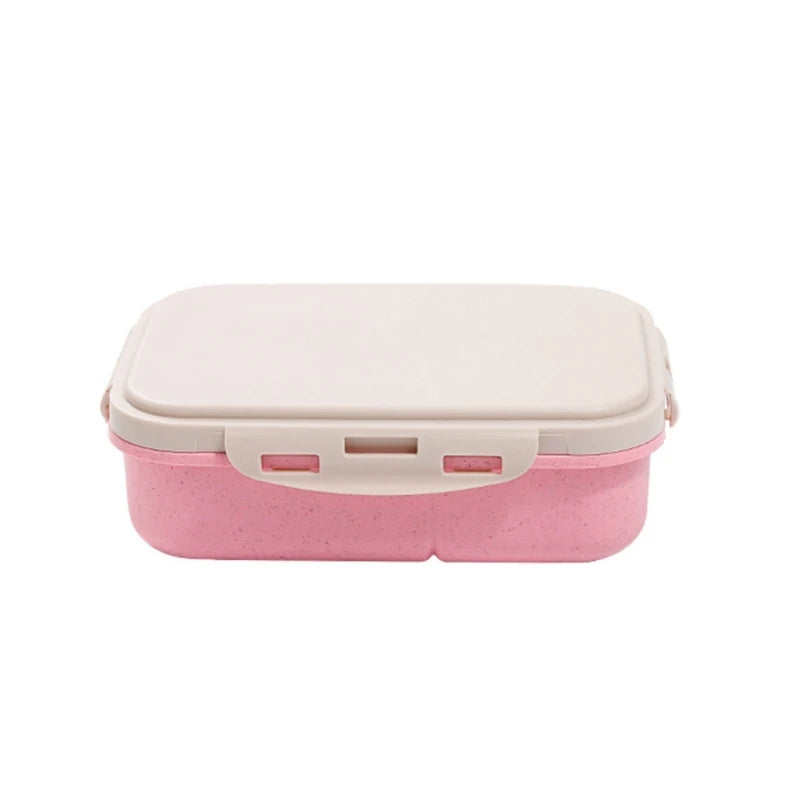 Leakproof Bento Box Large Capacity Meal-Prep Containers Portable Camping Utensil for Office School Camp Picnics